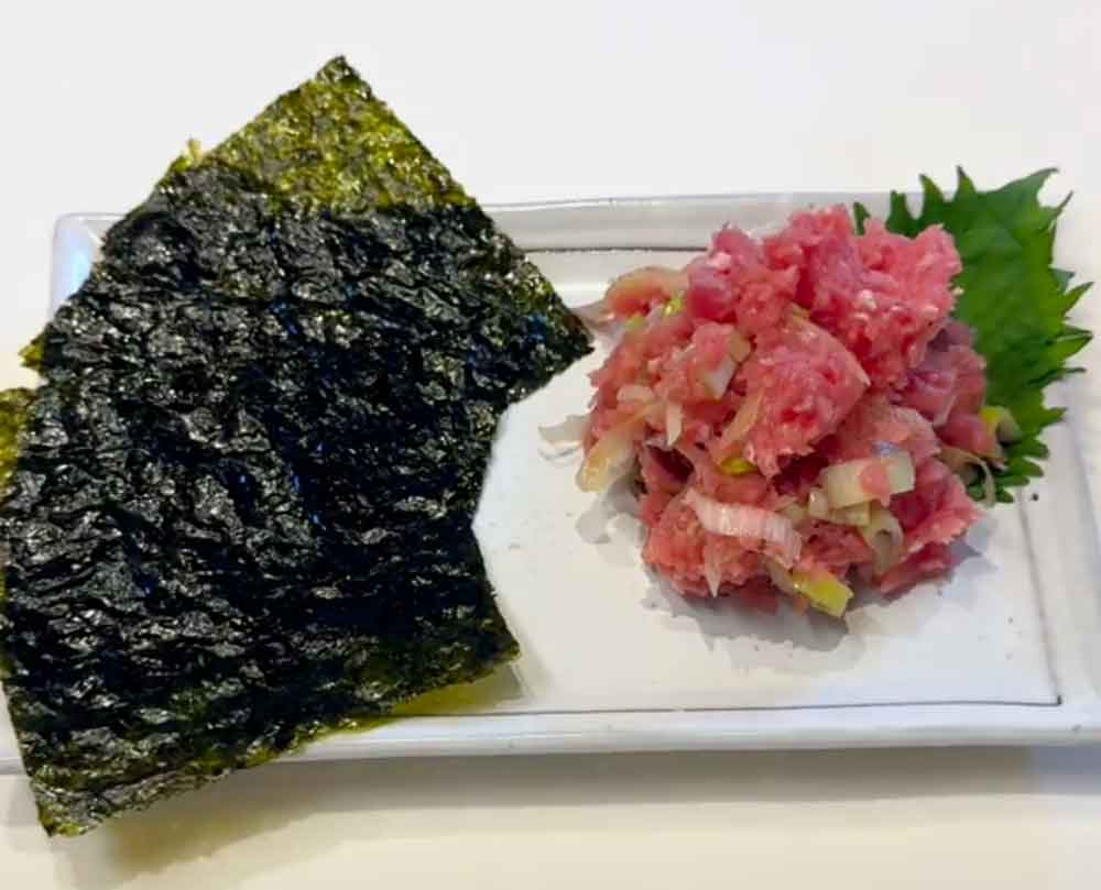 混ぜるだけ！ おつまみネギトロの画像