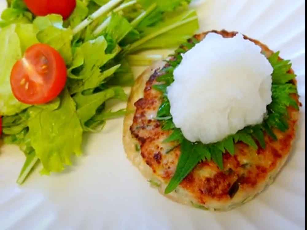 低カロリー！マグロハンバーグの画像